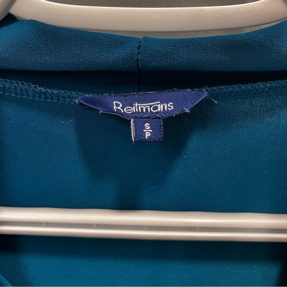 Teal front tie top size small - Picture 7 of 8